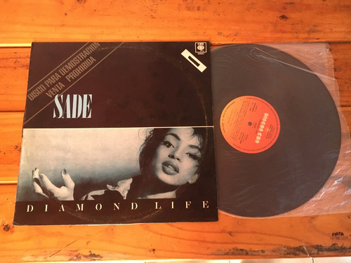Sade Diamond Life Vinilo Lp 1984 Promocional Jazz Soul Funk
