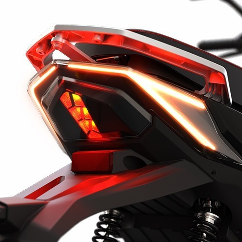 Imagem 7 de 10 de Scooter Moto Elétrica Voltz Ev1 Sport Azul - Uma Bateria
