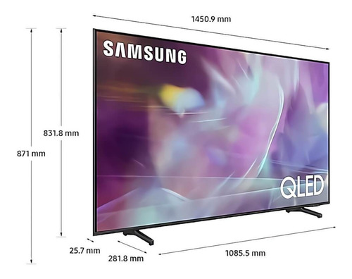 Pantallas Samsung Qled 60/4k (qn60q60aapxpa) Nuevas En Caja