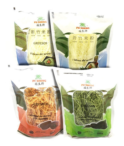 Imagen 5 de 8 de Fideos De Trigo Integral Fu Sheng 1 Kg