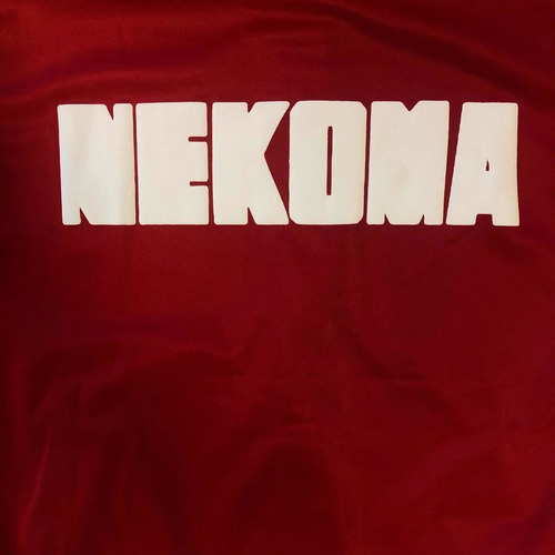 Campera Serigrafia Haikyuu Nekoma Cosplay Gastovic Anime