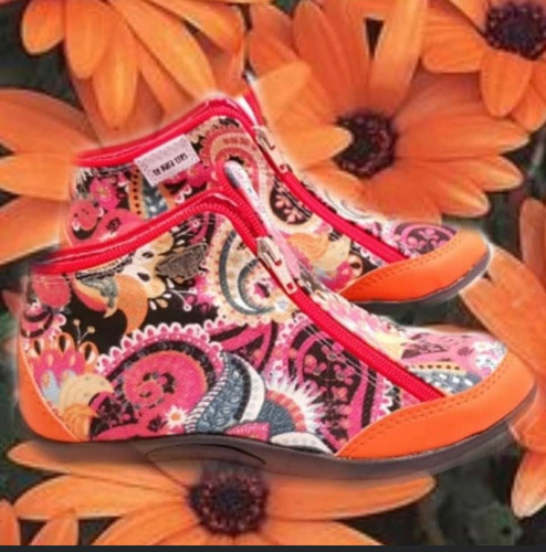 Imagen 5 de 10 de Zapatillas Botita Te Para Tres Diseños Unicos Modernos Unico
