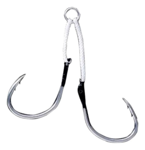 Anzol P/ Pesca Suport Hook Twin Assist 43-ta 3/0 Fisga Dupla