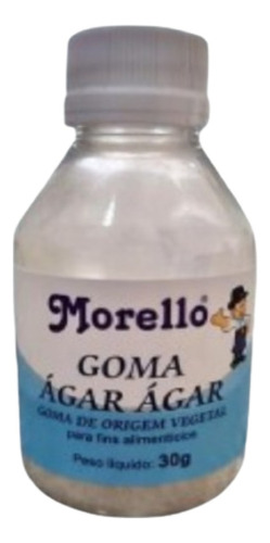 Goma Agar Agar 30 Gr Morello (excelentes Produtos)