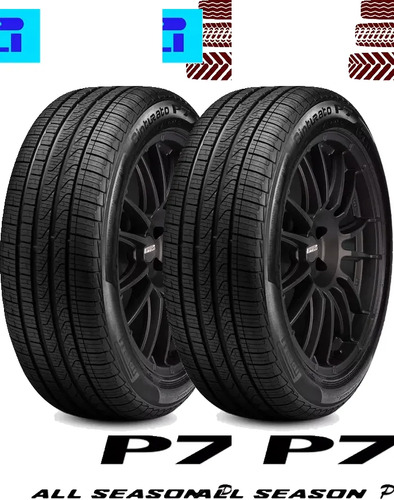 Kit de 2 llantas Pirelli P7 ALL SEASON PLUS 3 P 225/55R18 98H