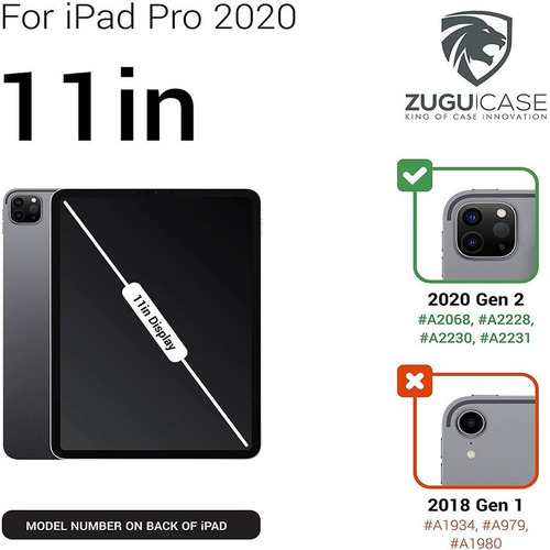 The Alpha Case 2020 Funda Para iPad Pro De 11 Pulgadas