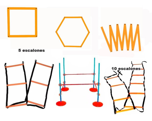 Kit Nº10 Coordinacion Total Full Valla Escalera Envío Gratis