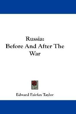 Libro Russia : Before And After The War - Edward Fairfax ...