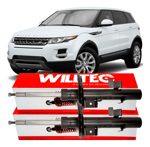 Imagem 5 de 6 de Amortecedor Dianteiro Evoque 2011 A 2016 Par - Sem Sensor