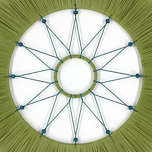 Grandes Atrapasueños Boho Habitación Macramé Verde A...