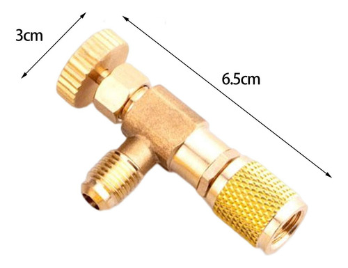 Válvula De Bola De Control De Flujo De Adaptador Estilo E