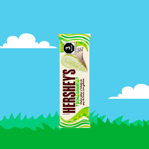 Hershey's Barra Sabor Helado Pay De Limón 20g 10 Piezas