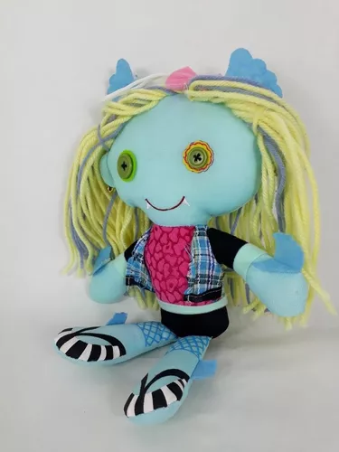 Muñeca de trapo etiqueta adhesiva de peluche y peluches, muñeca