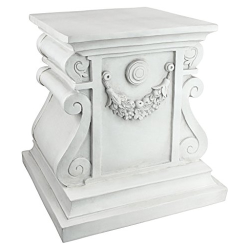 Bolsa De Pedestal De Jardín Design Toscano Ng314100 Con Dise