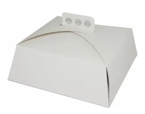Estuches Para Tortas 18 X 18 X 12 Cm (x 10 Unid)