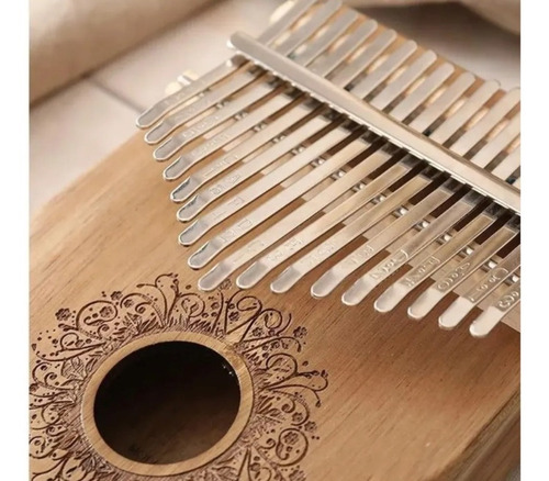 Imagen 2 de 7 de 17 Teclas Kalimba, Pulgar, Piano Africano
