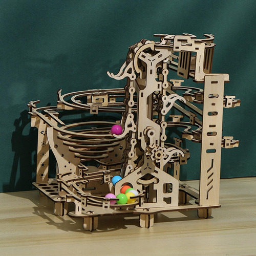 Nova Marble Run-rompecabezas De Madera 3d, Manualidades,