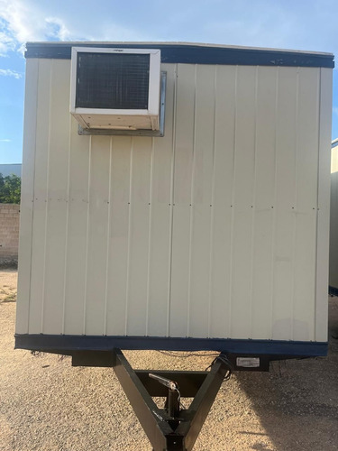 Caseta Camper Traila Remolque Oficina Móvil C/ Wc P/ 7