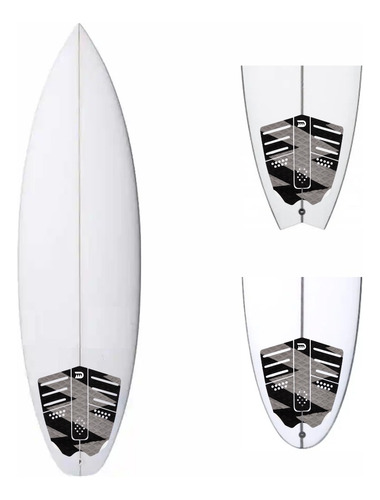 Deck Prancha De Surf Termo Fresado J. Bay Cinza Wet Dreams