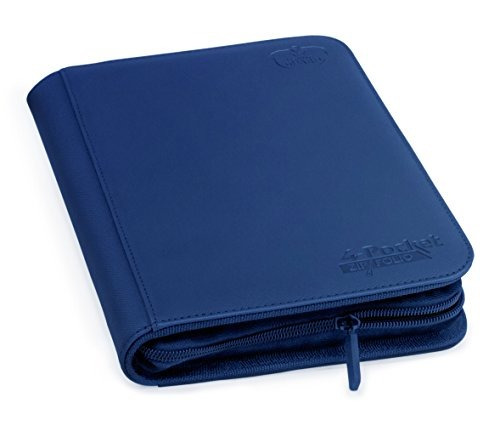 Ultimate Guard 4 Pocket Zipfolio Xenoskin Dark Bluetoys Am