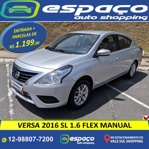 Imagem 2 de 9 de Nissan Versa 1.6 16v Flex Sl 4p Manual