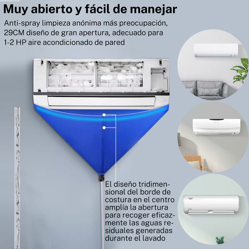 H Bolsa Tapa Servicio Limpieza De Tapa Minisplit