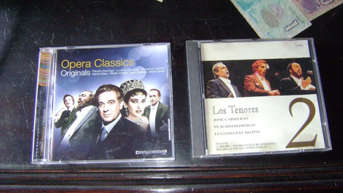 Dos Cds Los Tenores (2) Y Opera Classics Originals Serie 1.5