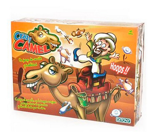 Crazy Camel Juego De Mesa Original Ditoys Ploppy 692169