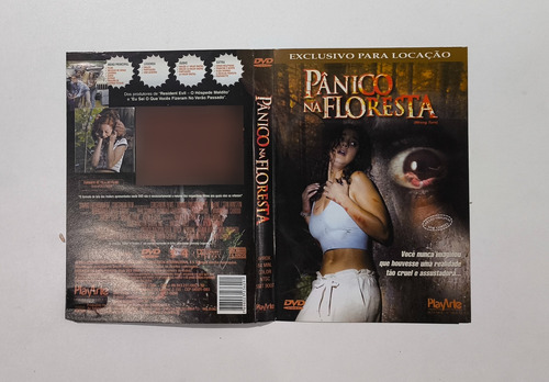 Dvd Filme - Pânico Na Floresta ( Capa Dupla ) (Usado)