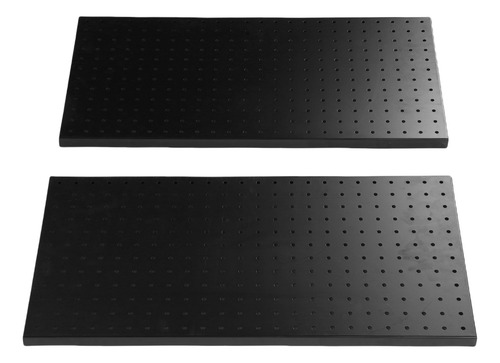 Panel De Pared De Metal Perforado, 2 Piezas, Organizador Res