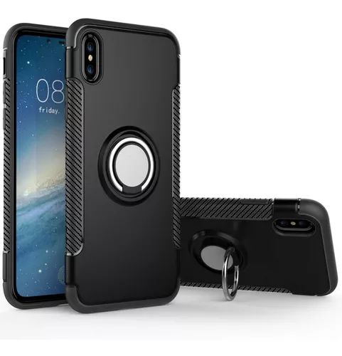 Carcasa Transparente con Correa – iPhone X / XS – iCase Uruguay