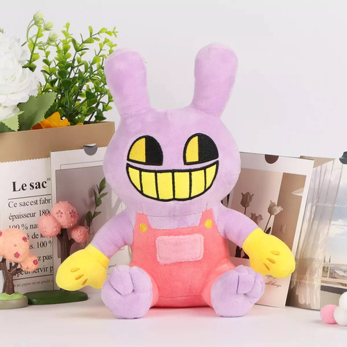 Pomni Jax Muñeca Peluche Jugue Digital Circus Color Rabbit-25cm