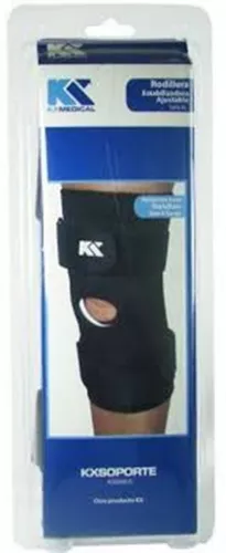 Rodillera Kx De Neopreno Ajustable Talla P