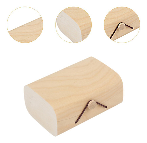 Caja De Regalo De Madera, Estuche De Almacenamiento, C Suave