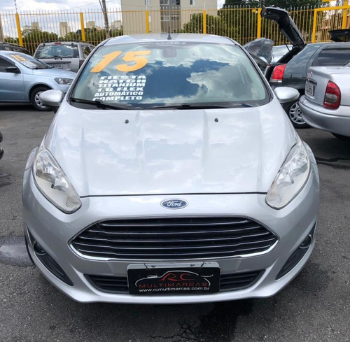Ford Fiesta Titanium 1.6 Flex Automático Completo 2015