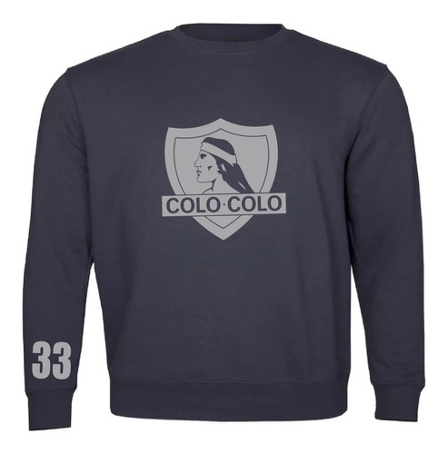 Poleron Polo Colo Colo - Eterno Campeon - Liga Chilena - Futbol - Deporte - Gpstore