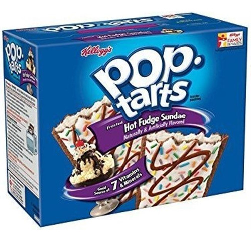 Kellog &#39;s Pop Tarts Esmerilado Hot Fudge Sundae