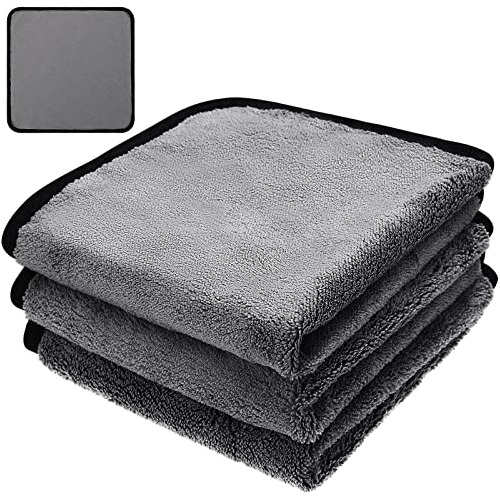 3 Pack Plush Microfiber Guitar Cloth Soft Cleaning Pulido To