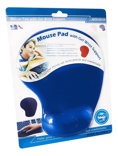 Pad Mouse Con Almohadilla Muñequera De Gel + Delivery