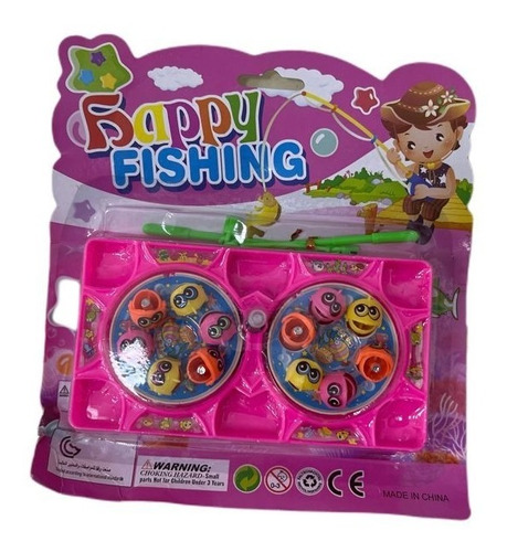 Juego De Mesa Pesca Magic X 12 Pesces Con Cañitas De Pezcar 