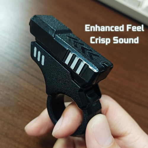 A Fidget Gun Toy, Slider For Estrés, Anillo Texturizado Edc