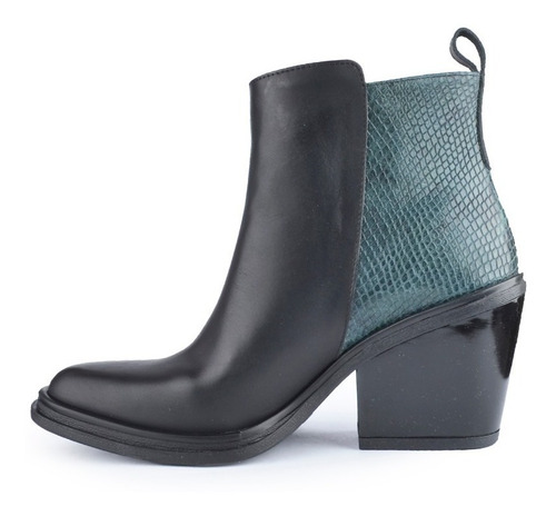 Imagen 5 de 7 de Botinetas Botitas Botas De Mujer De Cuero Kioto - Ferraro