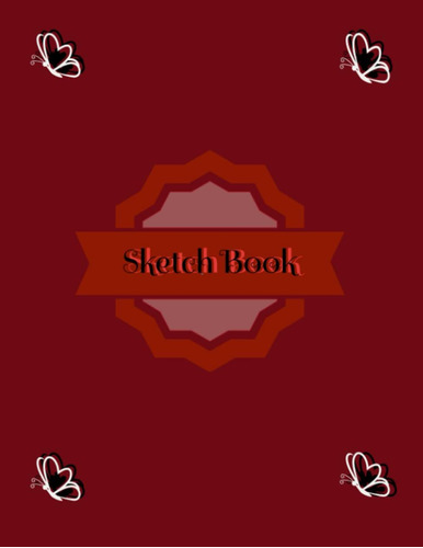 Libro: Sketch Book: 100+ Blank Pages, 8.5 X 11 Inches, Sketc