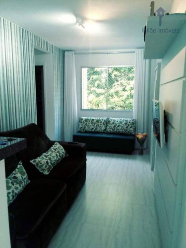 Apartamento 2 Dormitórios À Venda, 47 M², Condomínio Parque Sicília Em Votorantim/sp - Ap1450