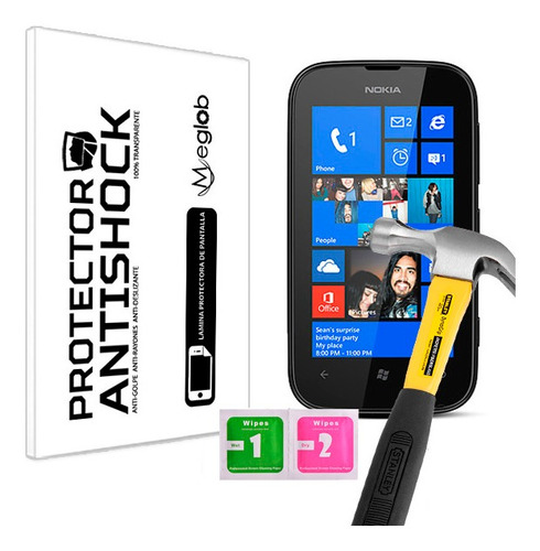Protector De Pantalla Anti-shock Nokia Lumia 510