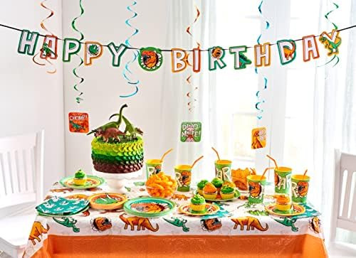 Suministros Para Fiesta De Cumpleaños De Dinosaurios De Amer