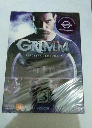 Grimm Terceira 3ª Temporada Dvd Original Lacrado 6 Discos