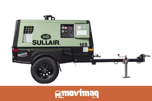 Motocompresor De Aire A Tornillo Asimétrico 185 Q Kubota
