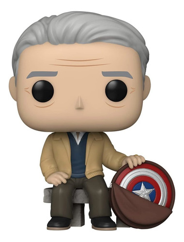 Funko Pop! Marvel Steve Rogers Abuelo 915 Capitan America