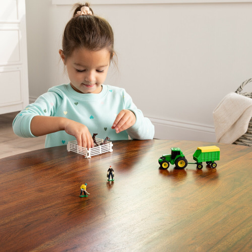 Set 10 Pcs Mi Granja Juguete Colección Niños 3a+ John Deere